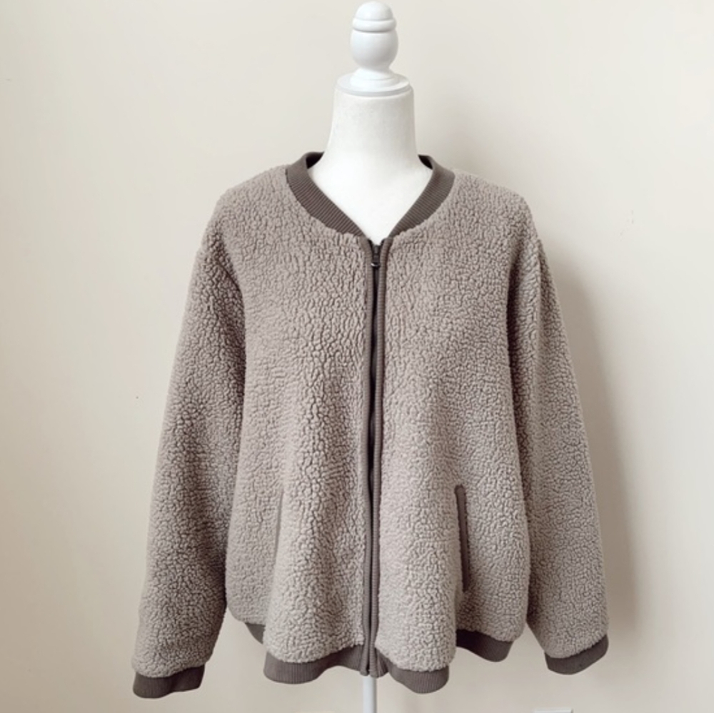 Old Navy Sherpa Bomber Jacket